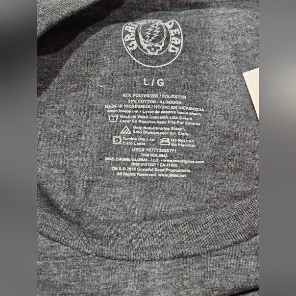 Grateful Dead Men's Large Graphic T-Shirt. New! - Picture 3 of 3